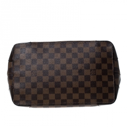 Pre Owned Louis Vuitton Damier Ebene Canvas Hampstead PM Bag