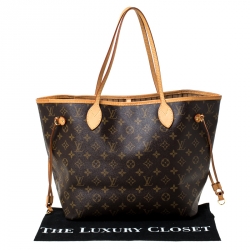 مملوكة مسبقًا حقيبة يد لوي فيتون نفرفول مونوغرامية MM