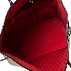 Louis Vuitton Damier Ebene Canvas Neverfull MM Bag