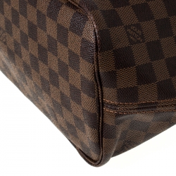 Louis Vuitton Damier Ebene Canvas Neverfull MM Bag