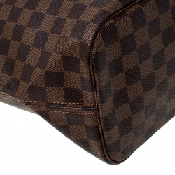 Louis Vuitton Damier Ebene Canvas Neverfull MM Bag