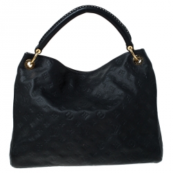 مملوكة مسبقًا Louis Vuitton Black Monogram Empreinte Leather Artsy MM Bag