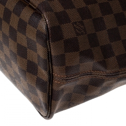 Pre Owned Louis Vuitton Damier Ebene Canvas Neverfull MM Bag