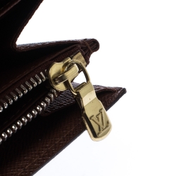 Pre Owned Louis Vuitton Monogram Canvas Sarah Continental Wallet