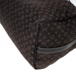 Pre Owned Louis Vuitton Fusain Monogram Idylle Canvas Bandouliere Speedy 30 Bag      