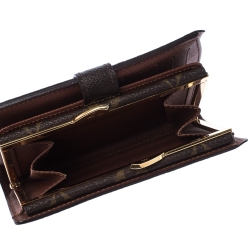 Pre Owned Louis Vuitton Monogram Canvas French Compact Wallet