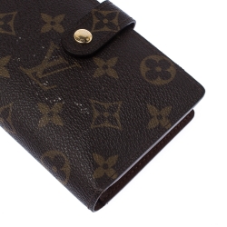Pre Owned Louis Vuitton Monogram Canvas French Compact Wallet
