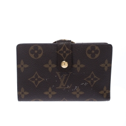 Pre Owned Louis Vuitton Monogram Canvas French Compact Wallet
