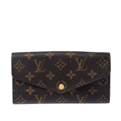 Louis Vuitton 2014 LV Monogram Sarah Wallet