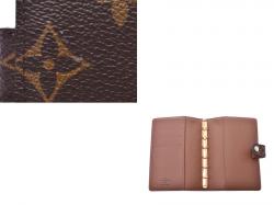 Pre Owned Louis Vuitton Monogram Canvas Small Ring Agenda Cover
