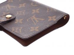 Pre Owned Louis Vuitton Monogram Canvas Small Ring Agenda Cover