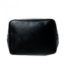 Pre Owned Louis Vuitton Black Epi Leather Petit Noe Shoulder Bag