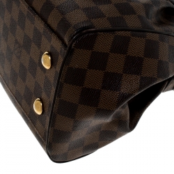 Pre Owned Louis Vuitton Damier Ebene Canvas Trevi PM Bag