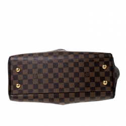 Pre Owned Louis Vuitton Damier Ebene Canvas Trevi PM Bag