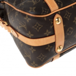 Pre Owned Louis Vuitton Brown Monogram Canvas Stresa PM Bag