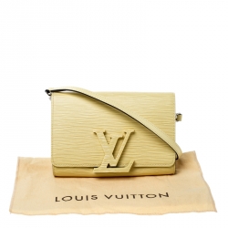 Pre Owned Louis Vuitton Pistache Epi Leather Louise PM Bag 