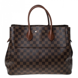 مملوكة مسبقًا Louis Vuitton Damier Ebene Canvas Ascot Bag