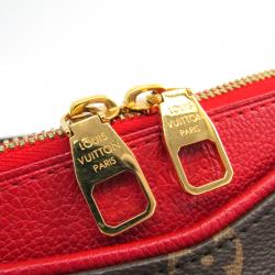 Pre Owned Louis Vuitton Cerise Monogram Canvas Pallas BB Bag