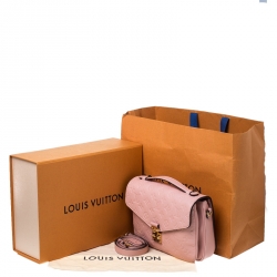 مملوكة مسبقًا Louis Vuitton Baby Pink Monogram Empreinte Pochette Metis Bag