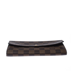 Louis Vuitton Monogram Canvas Sarah Continental Wallet 