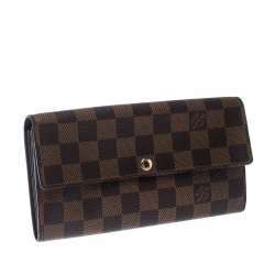 Louis Vuitton Monogram Canvas Sarah Continental Wallet 