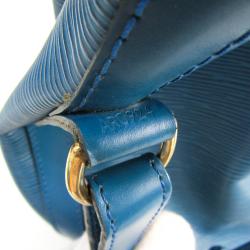 Pre Owned Louis Vuitton Epi Petit Noe M44105 Women's Shoulder Bag Toledo Blue BF500894