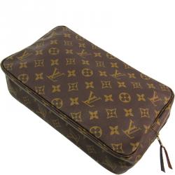 Pre Owned Louis Vuitton Monogram Canvas Trousse Toilette 28 Cosmetic Case