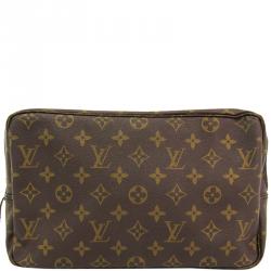 Pre Owned Louis Vuitton Monogram Canvas Trousse Toilette 28 Cosmetic Case