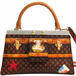 Louis Vuitton Monogram Crown Frame PM Bag