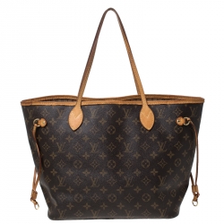 Louis Vuitton Monogram Canvas Neverfull MM Bag