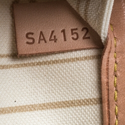 Louis Vuitton Damier Azur Canvas Neverfull MM Bag