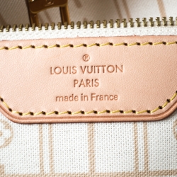 Louis Vuitton Damier Azur Canvas Neverfull MM Bag