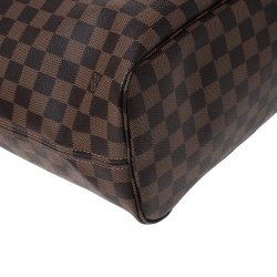 Pre Owned Louis Vuitton Damier Ebene Canvas Neverfull MM Bag