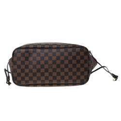 Pre Owned Louis Vuitton Damier Ebene Canvas Neverfull MM Bag