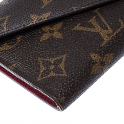 Louis Vuitton Monogram Canvas Flap Wallet