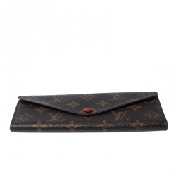 Louis Vuitton Monogram Canvas Flap Wallet