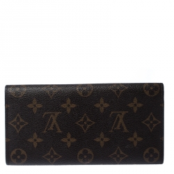 Louis Vuitton Monogram Canvas Flap Wallet