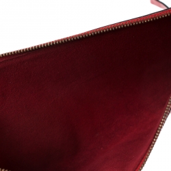 Pre Owned Louis Vuitton Red Epi Leather Pochette Accessoires