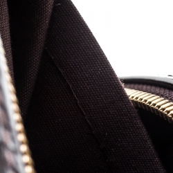 Pre Owned Louis Vuitton Amarante Monogram Vernis Summit Drive Bag