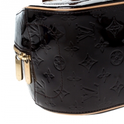 Pre Owned Louis Vuitton Amarante Monogram Vernis Summit Drive Bag