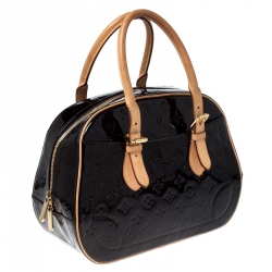 Pre Owned Louis Vuitton Amarante Monogram Vernis Summit Drive Bag