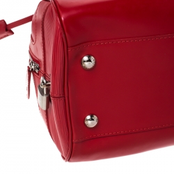 Pre Owned Louis Vuitton Rouge Epi Leather Montaigne PM Bag