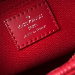 Pre Owned Louis Vuitton Rouge Epi Leather Montaigne PM Bag