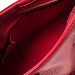 Pre Owned Louis Vuitton Rouge Epi Leather Montaigne PM Bag