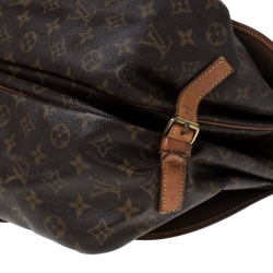 Pre Owned Louis Vuitton Monogram Canvas Saumur 35 Messenger Bag