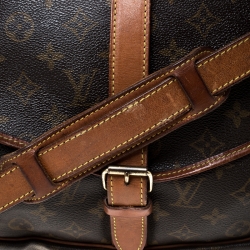 Pre Owned Louis Vuitton Monogram Canvas Saumur 35 Messenger Bag
