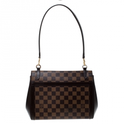 Pre Owned Louis Vuitton Damier Ebene Canvas Venice Bag 
