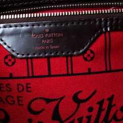 Louis Vuitton Damier Ebene Canvas Neverfull MM Bag