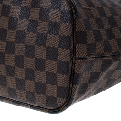 Louis Vuitton Damier Ebene Canvas Neverfull MM Bag