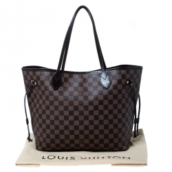 Louis Vuitton Damier Ebene Canvas Neverfull MM Bag